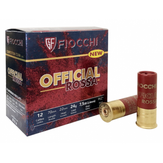 12/70/2.4 24g 22mm Fiocchi Official Rossa sport löszer